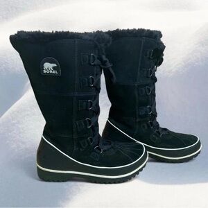 Sorel Women's Black Tall Winter Boots